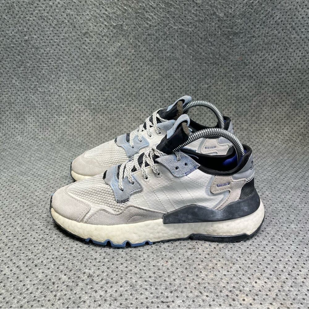 Adidas Nite Jogger Grey Black Shoes Size 6 Men’s